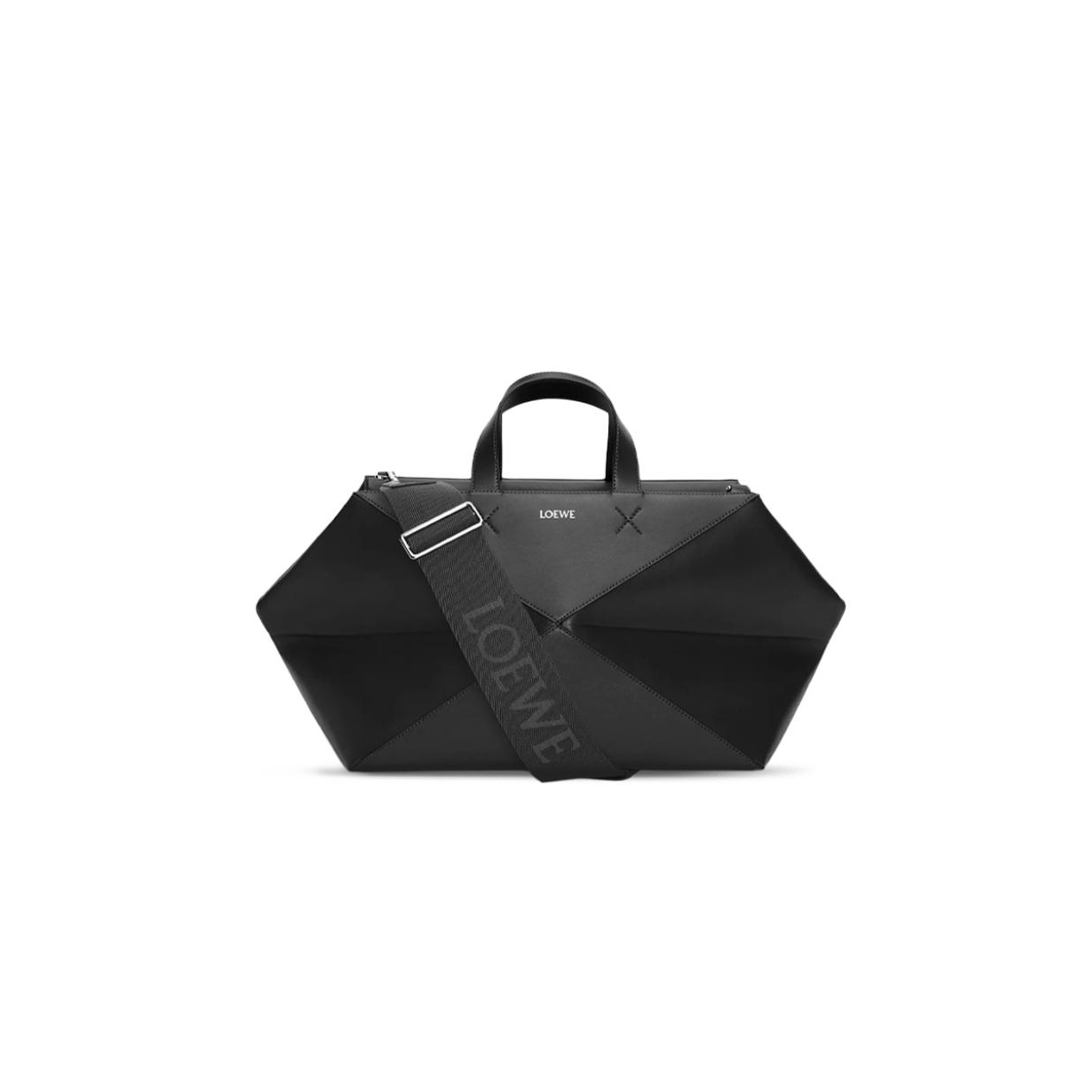 L0ew* puzzle fold duffle calfskin black b510pubx01.1100 (59*25.5*25cm)